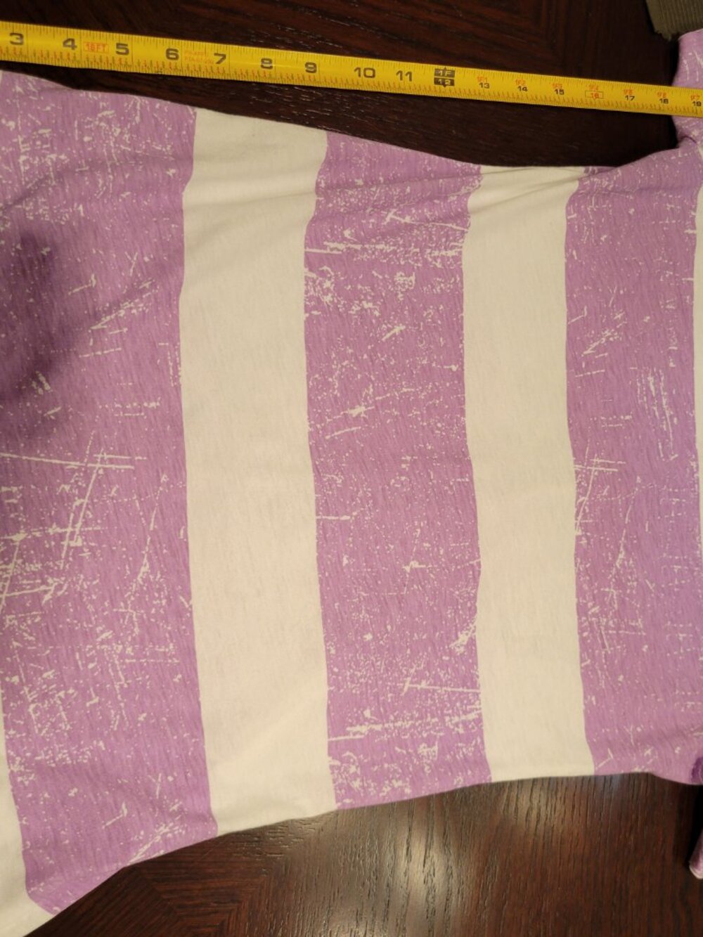 Avril Lavigne Abbey Dawn Purple Stripe T-shirt S size New no tags Rare Y2K - Picture 3 of 4